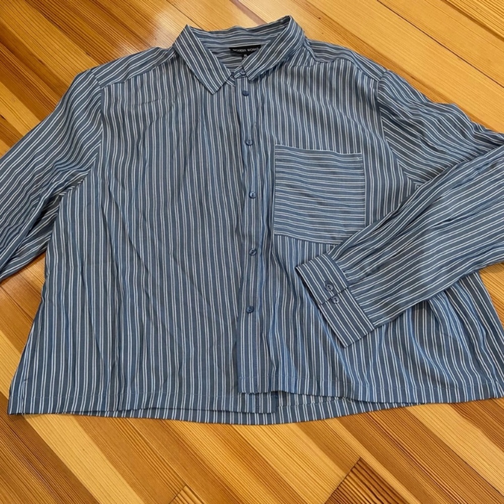 Button Up Blouse - New with tags attached